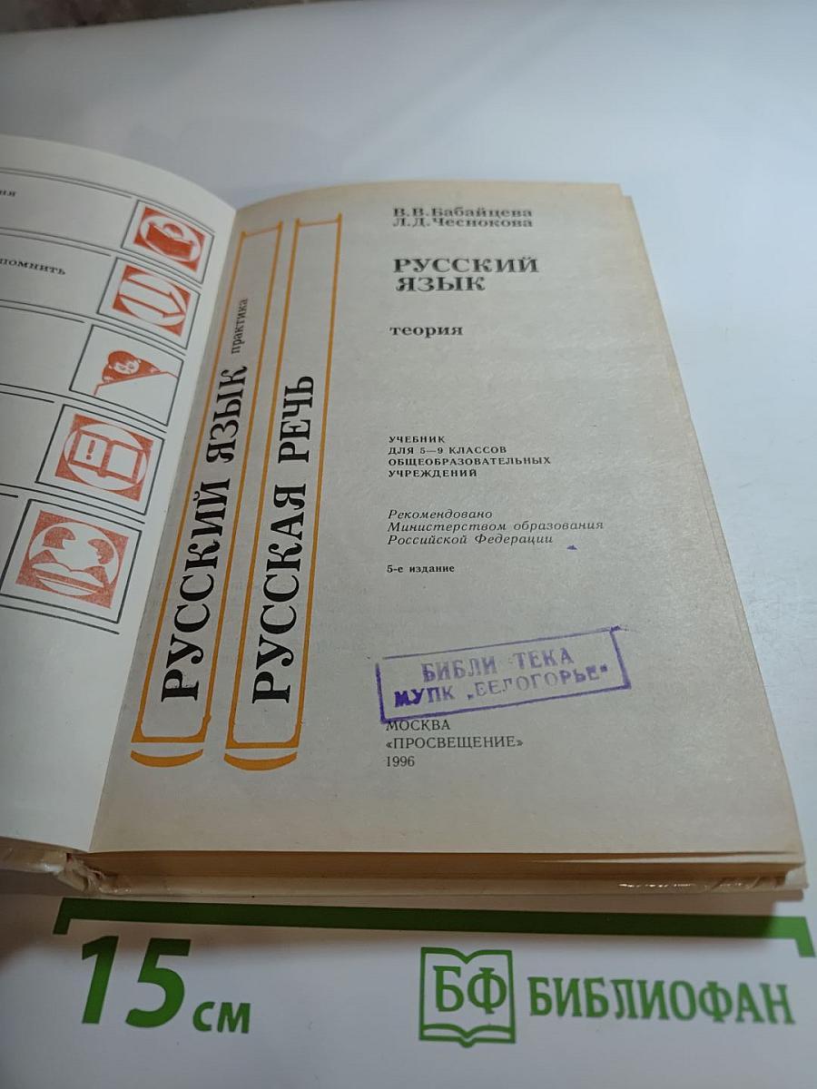 Русский язык. Теория. 5-9 классы