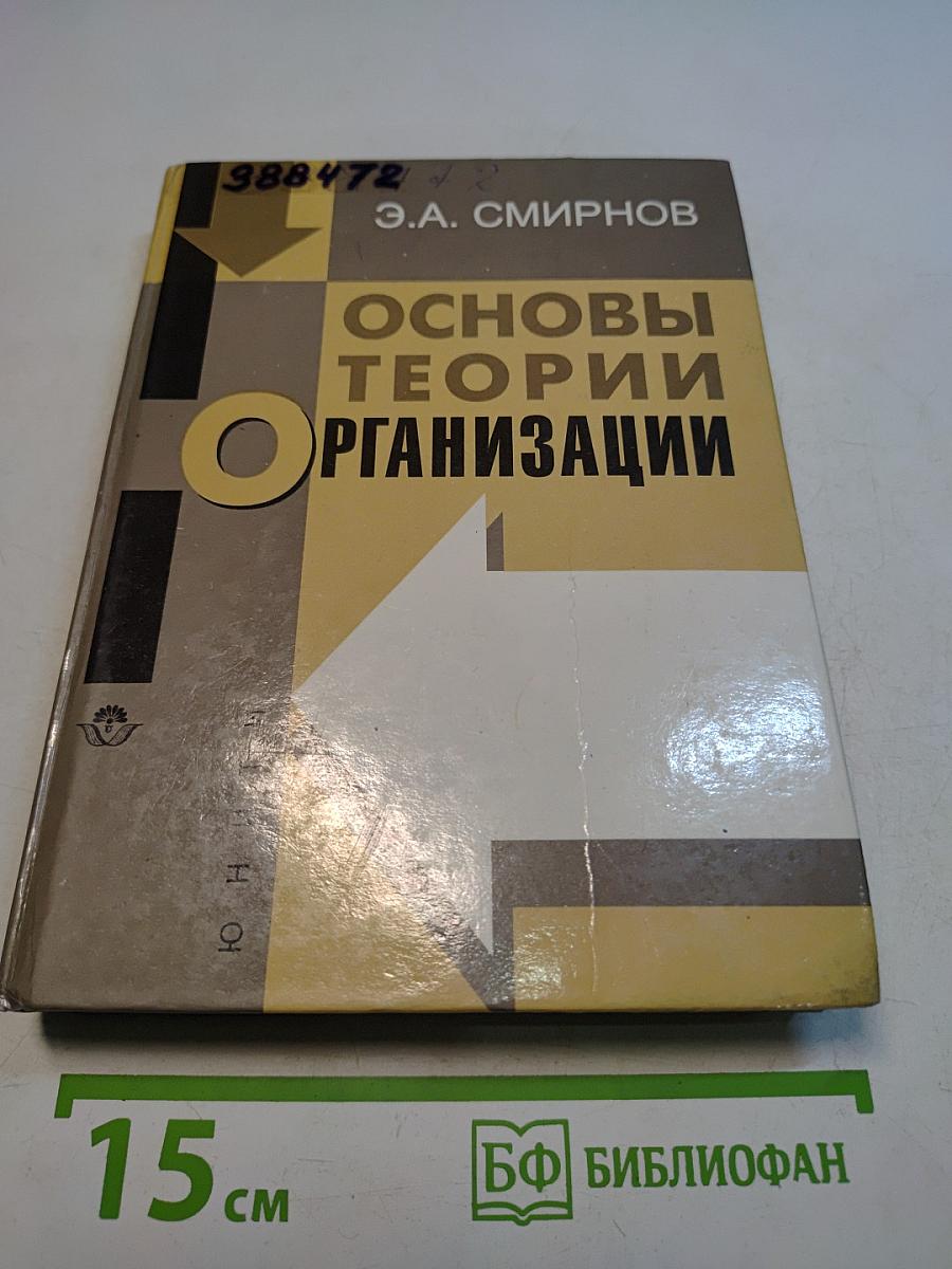 Основы теории организации