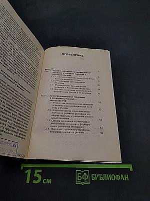 Промышленная политика и экономика