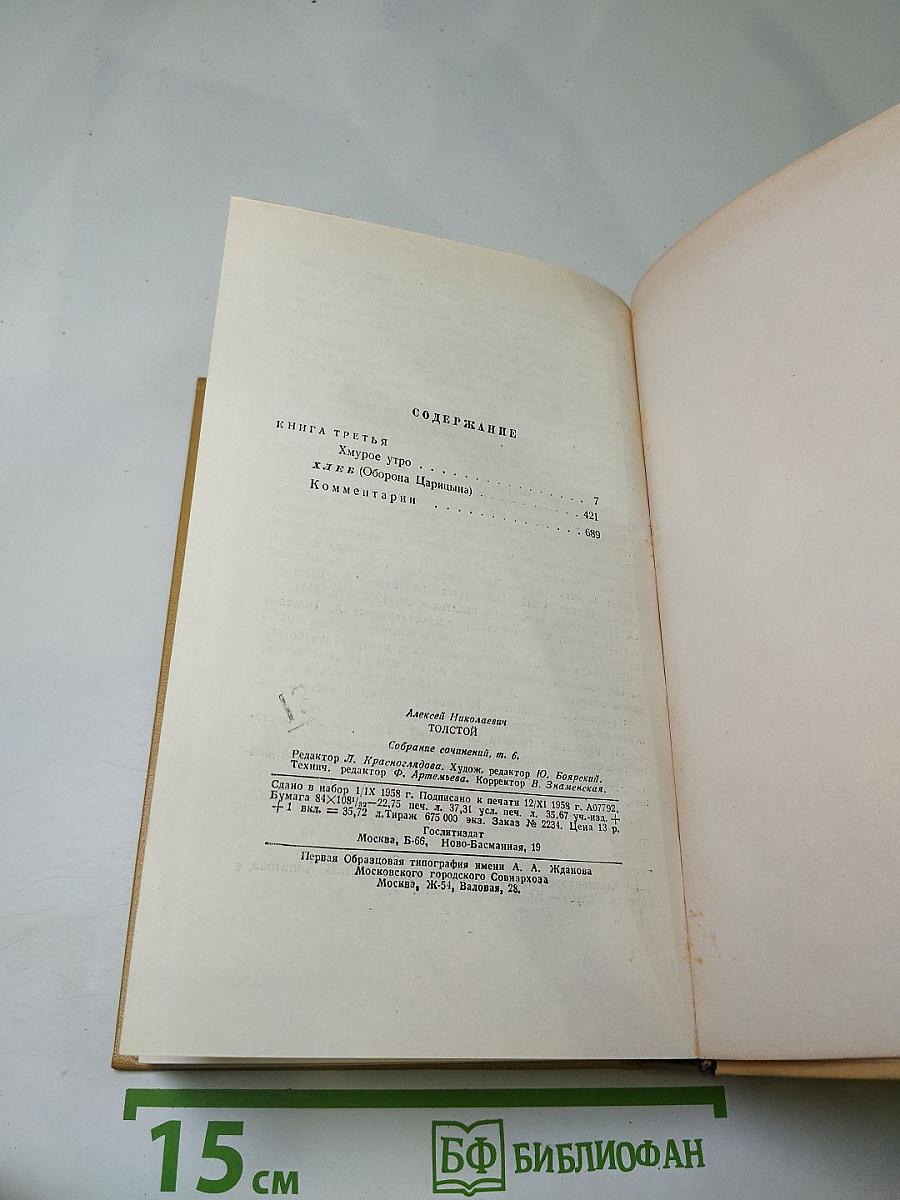 Собрание сочинений в десяти томах. Том шестой. Хождение по мукам (Книга третья), Хлеб