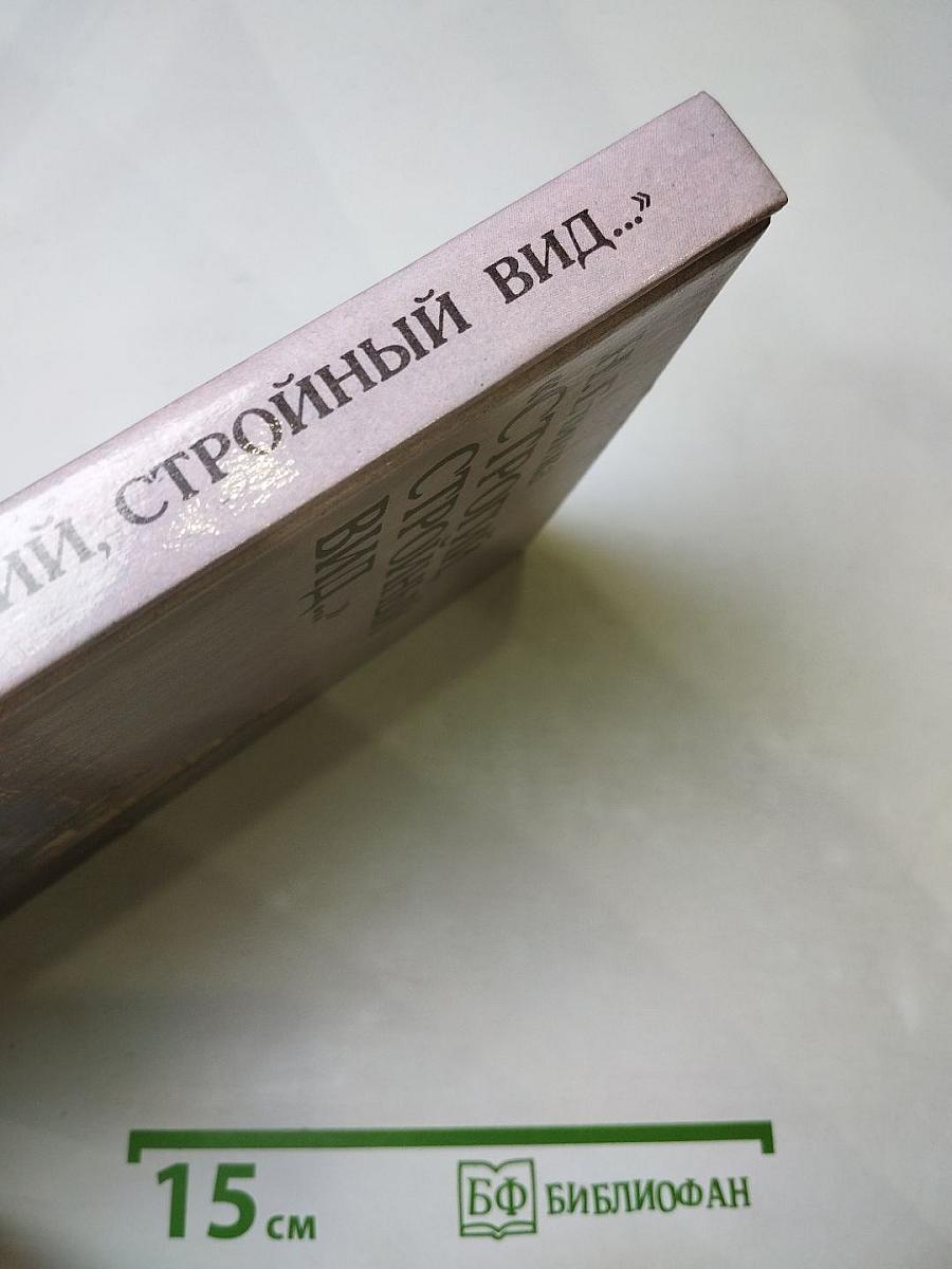 Строгий, стройный вид...