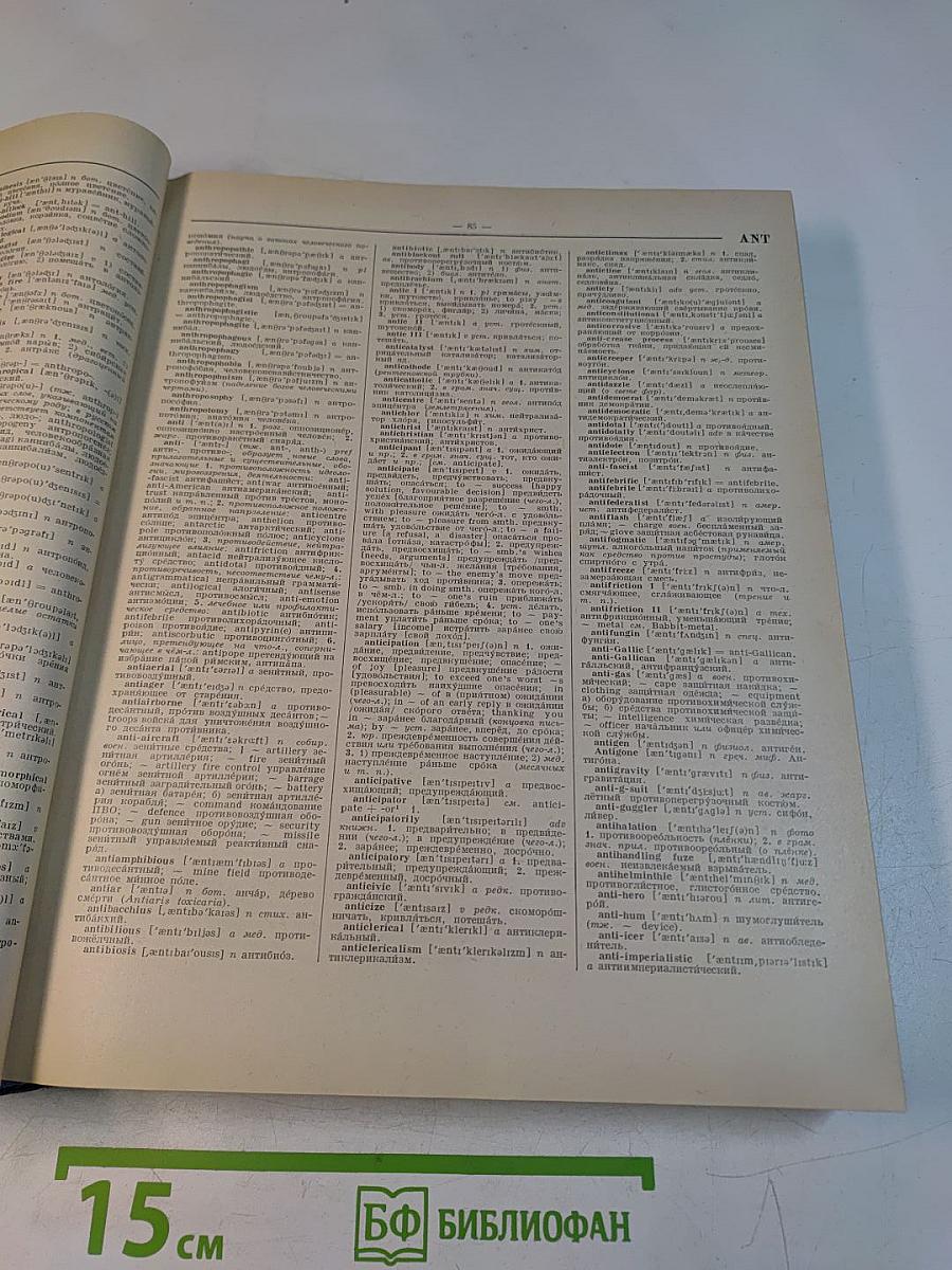 Большой англо-русский словарь. New English-Russian Dictionary. В двух томах. Том 1. А-Л
