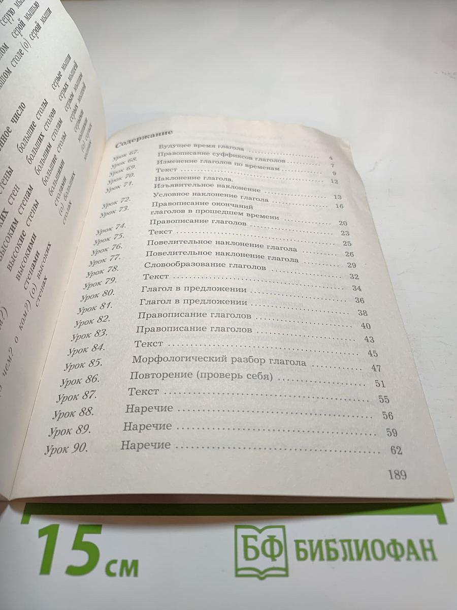 Русский язык. 4 класс. Часть вторая