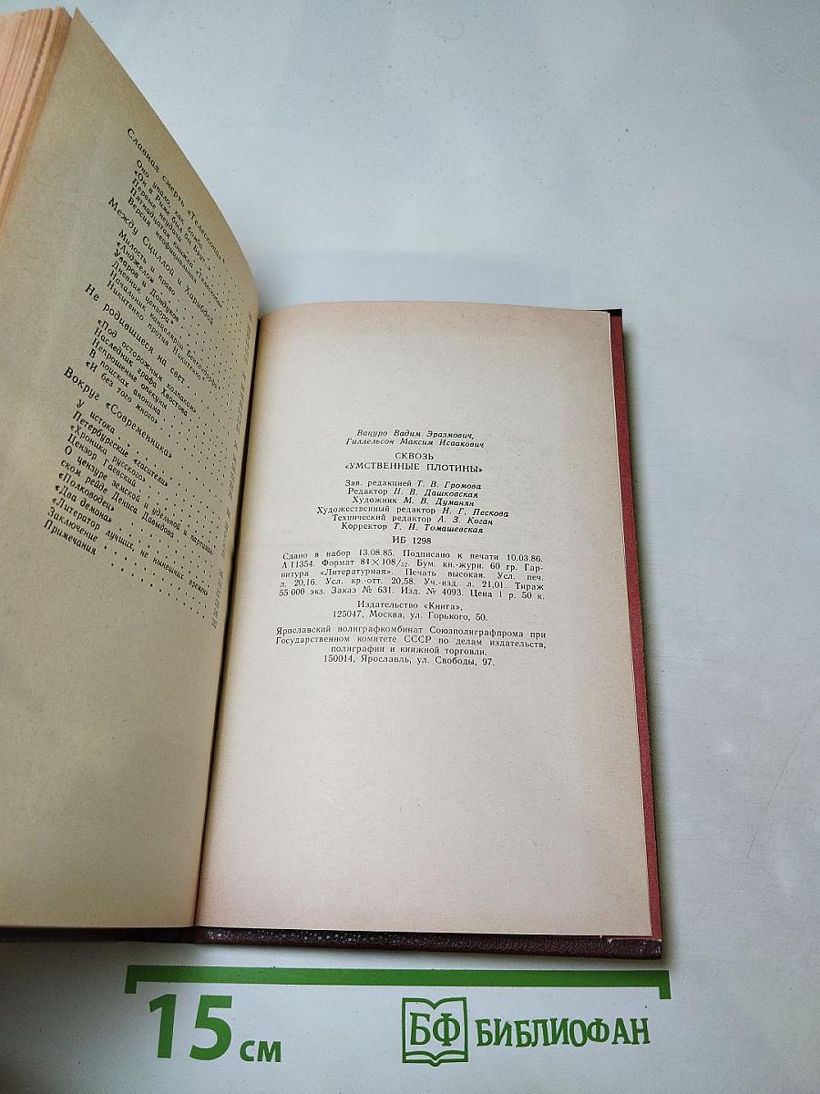 Сквозь "умственные плотины"