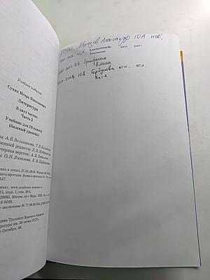 Литература 10 класс, Часть 2