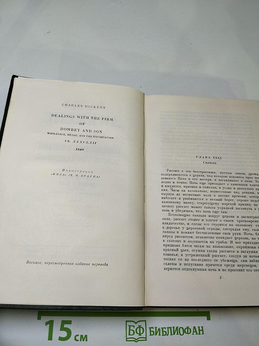 Собрание сочинений. Том четырнадцатый. Торговый дом Домби и сын (Главы XXXI–LII)