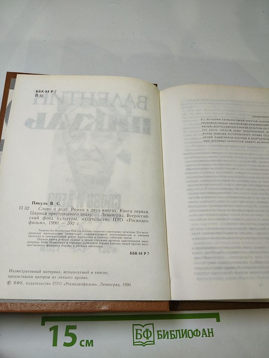 Слово и дело. Книга первая. Царица престрашного зраку