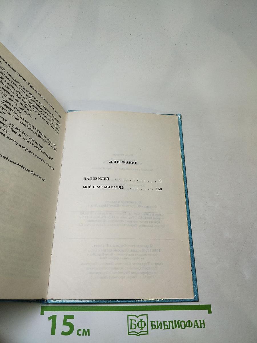 Мой брат Михаэль; Над Землей