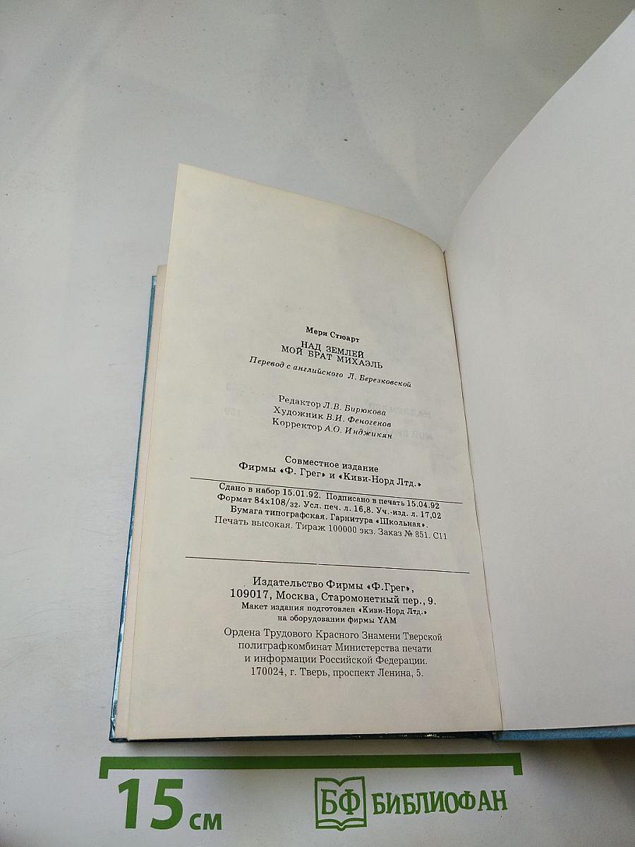 Мой брат Михаэль; Над Землей