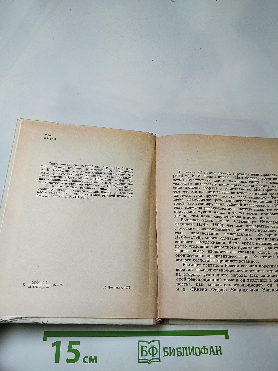 Радищев в Петербурге