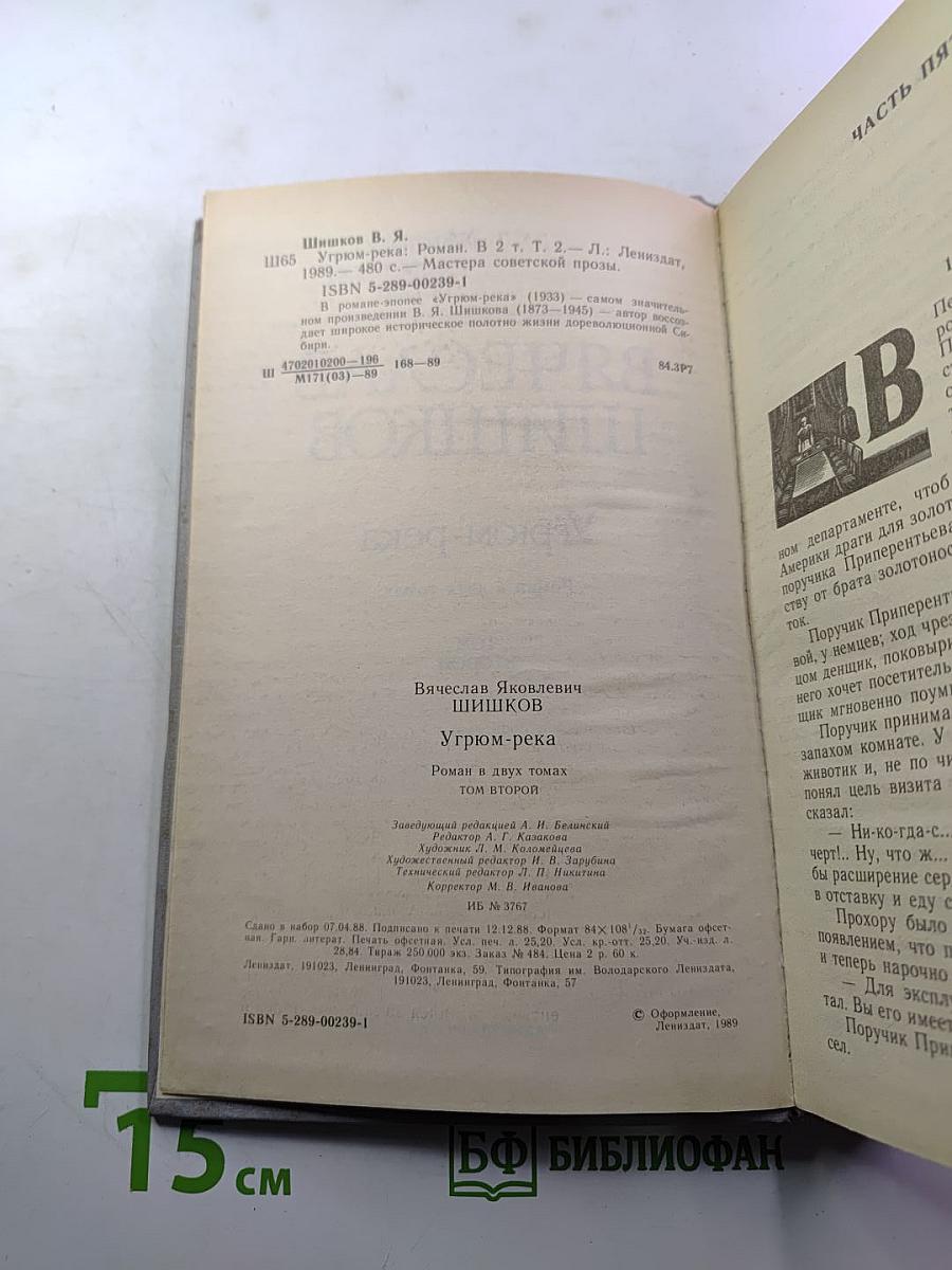 Угрюм-река. Роман в двух томах. Том второй