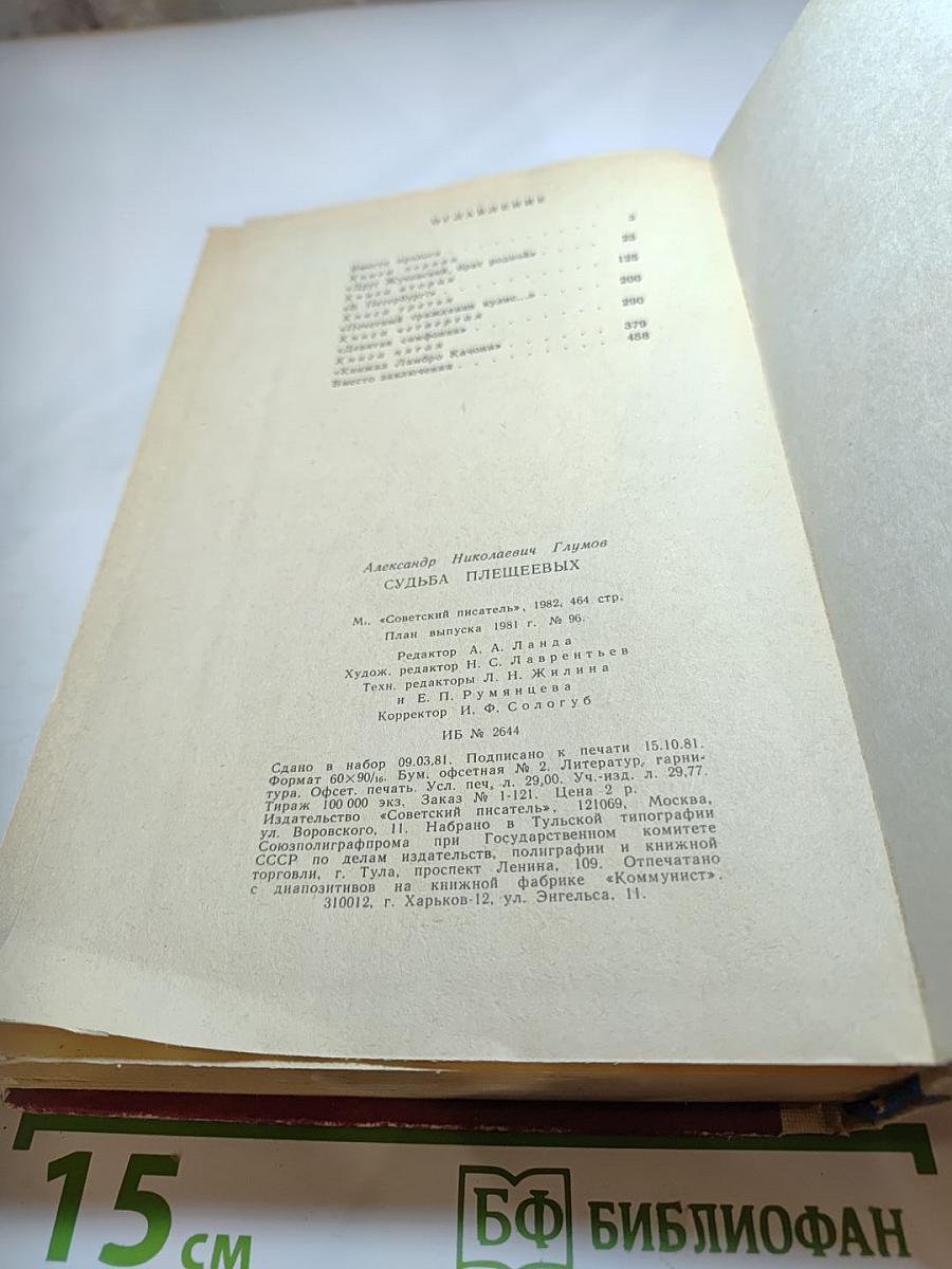 Судьба Плещеевых