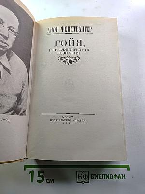 Гойя, или Тяжкий путь познания