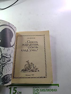 Сквозь жар души, сквозь хлад ума…