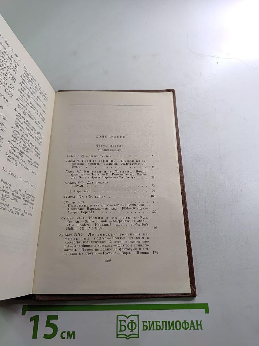 Сочинения. Том шестой. Былое и думы. Части 6-8