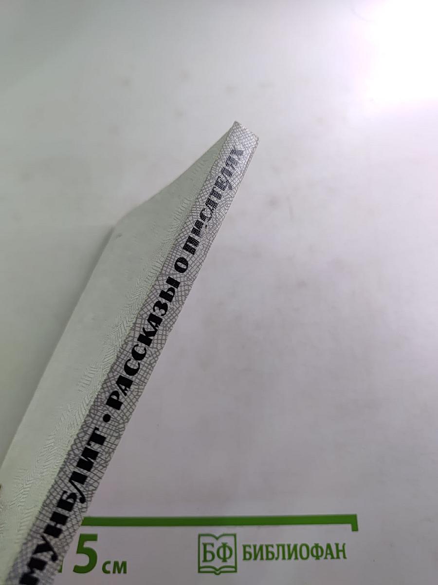 Рассказы о писателях и маленькая повесть