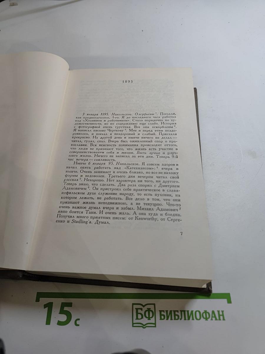 Дневники 1895–1910 гг. (Том двадцатый)