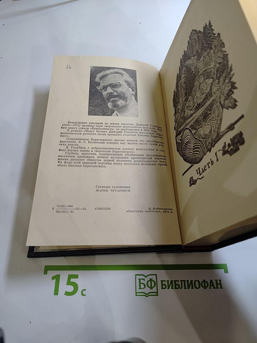 Недуг бытия. Хроника дней Евгения Баратынского