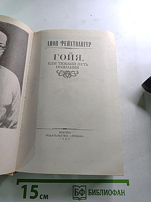 Гойя, или Тяжкий путь познания