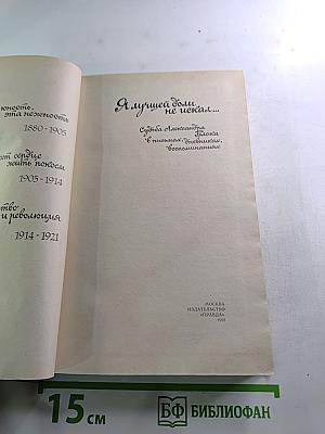 Я лучшей доли не искал... Судьба Александра Блока в письмах, дневниках, воспоминаниях