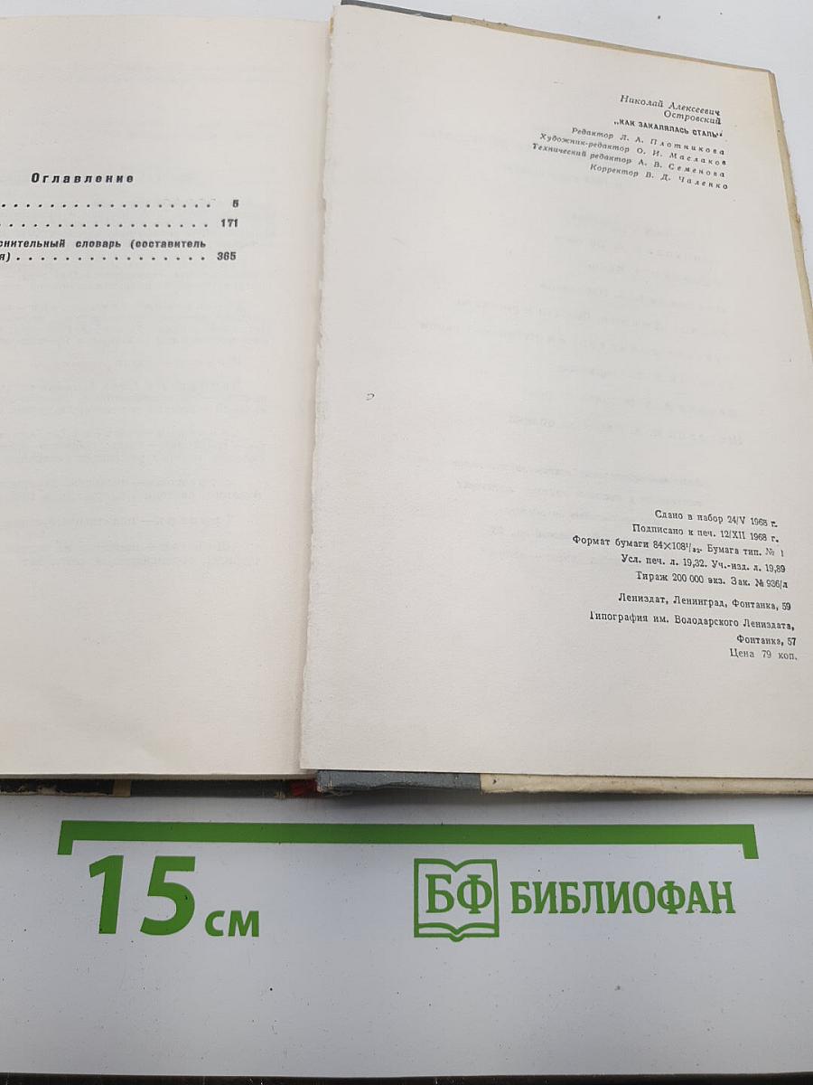 Как закалялась сталь