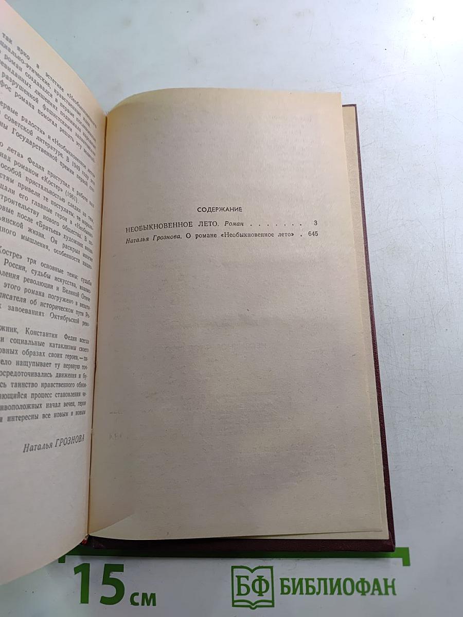 Необыкновенное лето