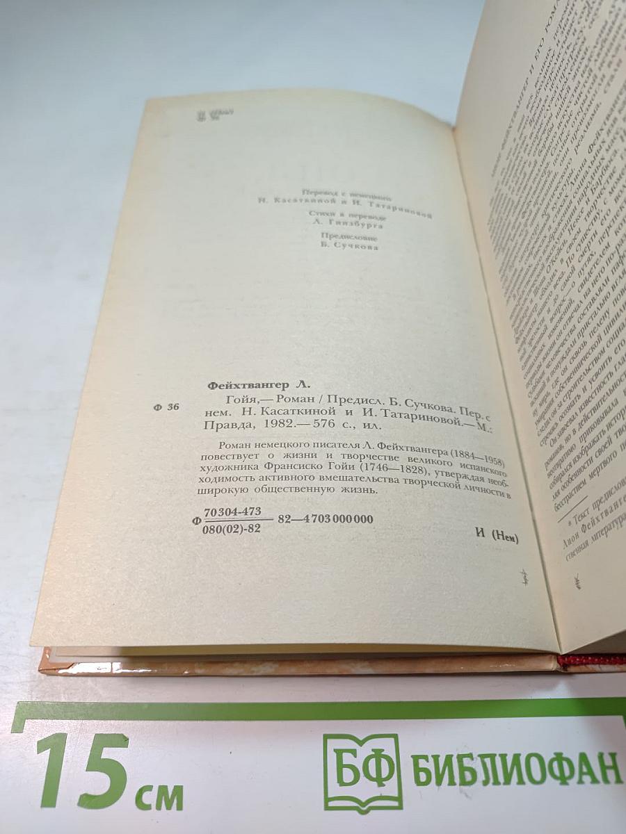 Гойя, или Тяжкий путь познания