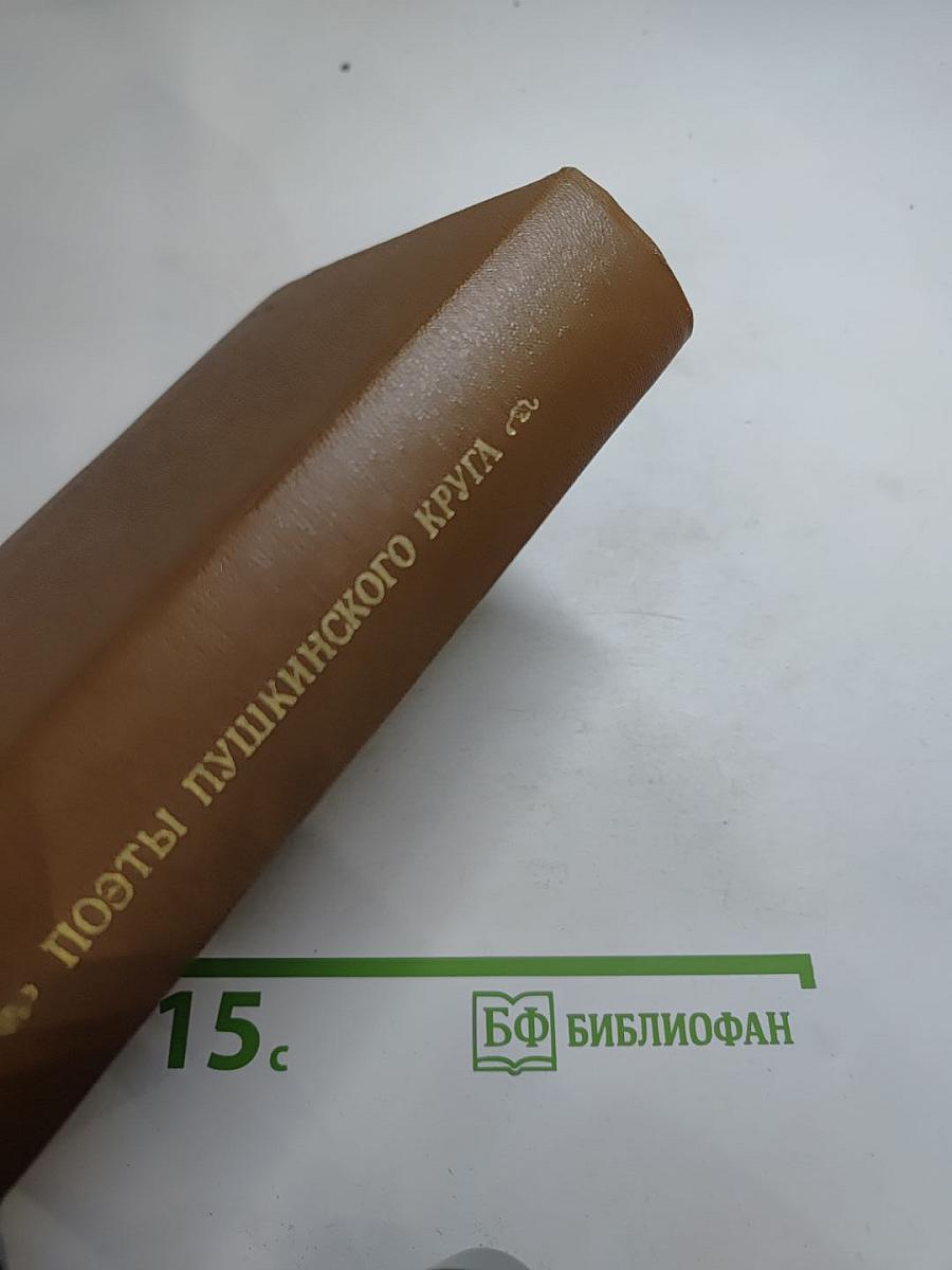 Поэты пушкинского круга