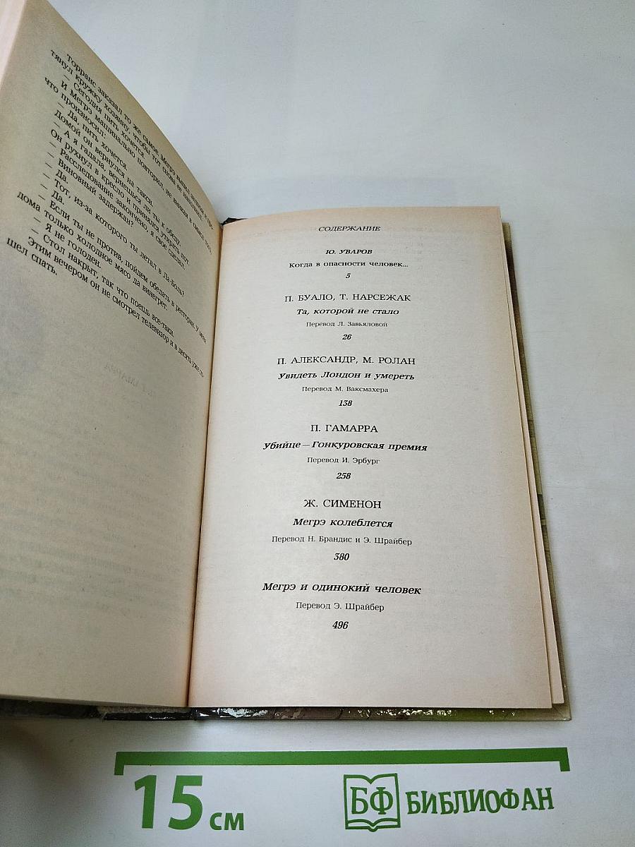 Современный французский детективный роман