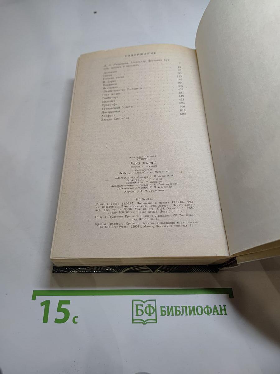 Река жизни. Повести и рассказы