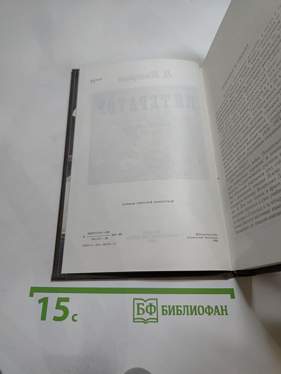 Литератор: Дневники и письма