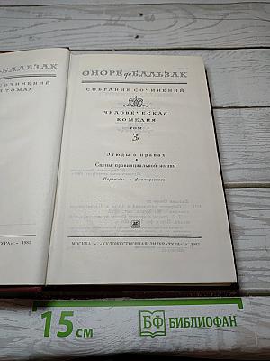 Собрание сочинений. Человеческая комедия. Том 3. Этюды о нравах. Сцены провинциальной жизни