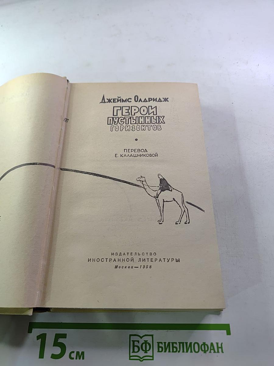 Герои пустынных горизонтов
