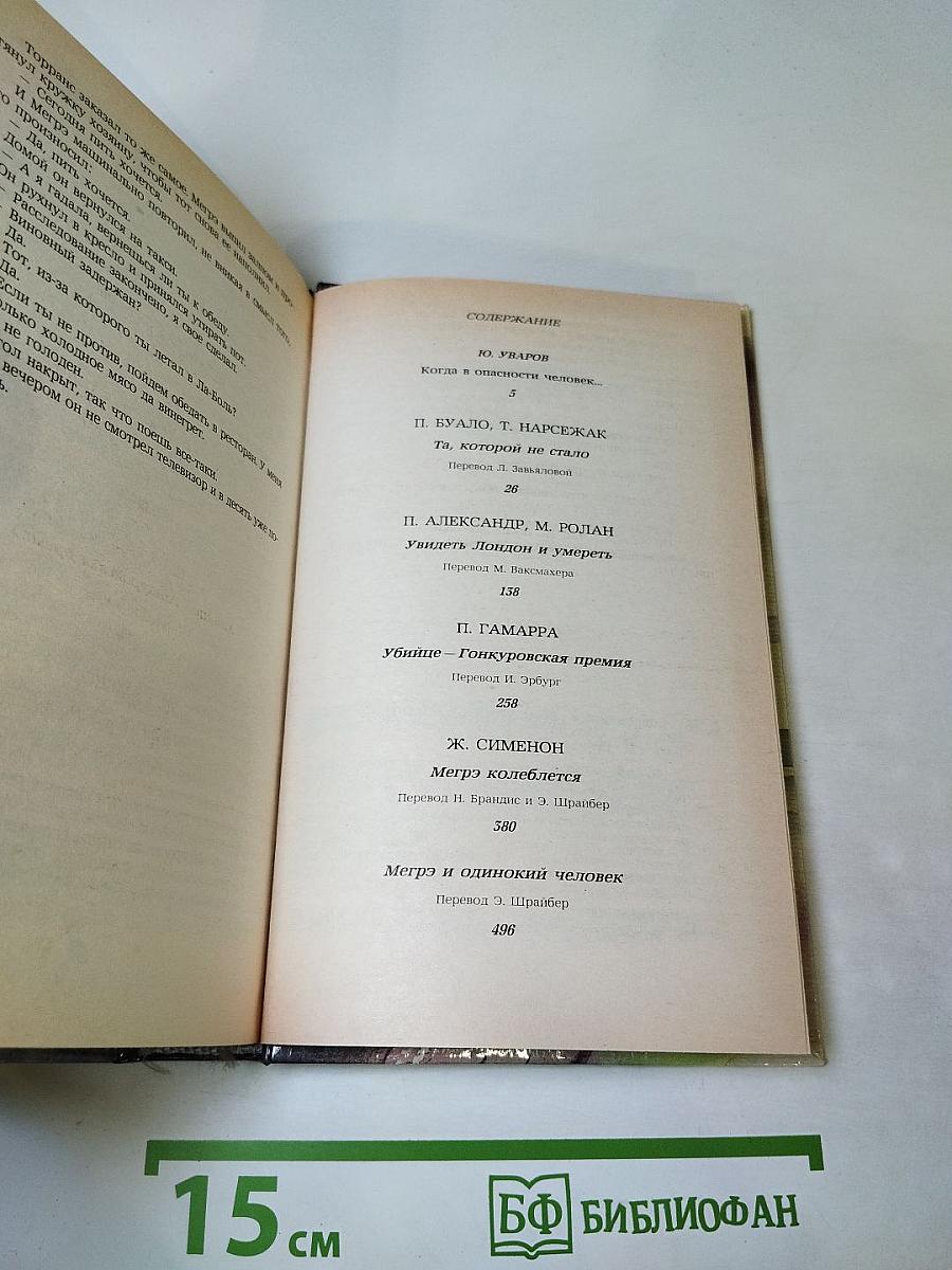 Современный французский детективный роман