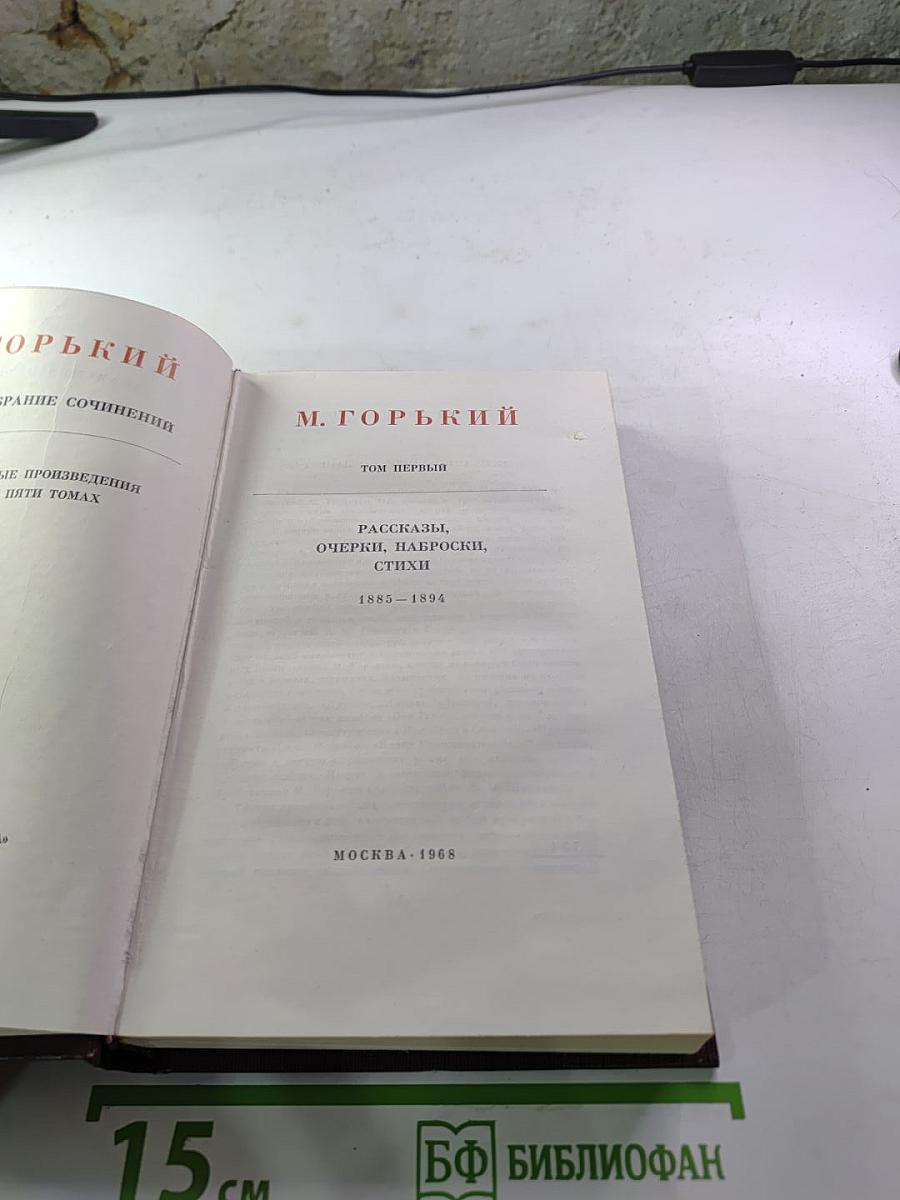 Собрание сочинений. Том первый: Рассказы, очерки, наброски, стихи (1885-1894)
