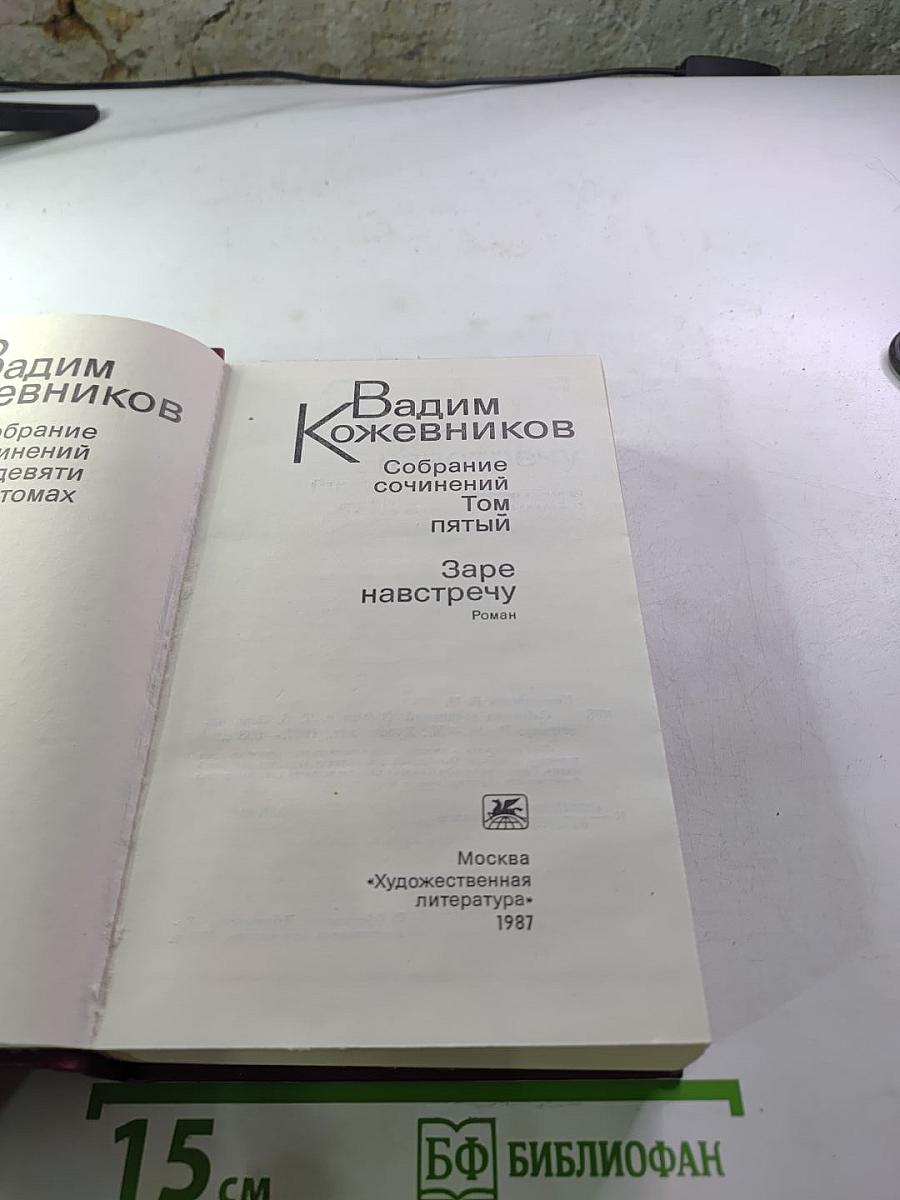 Собрание сочинений. Том пятый. Заре навстречу