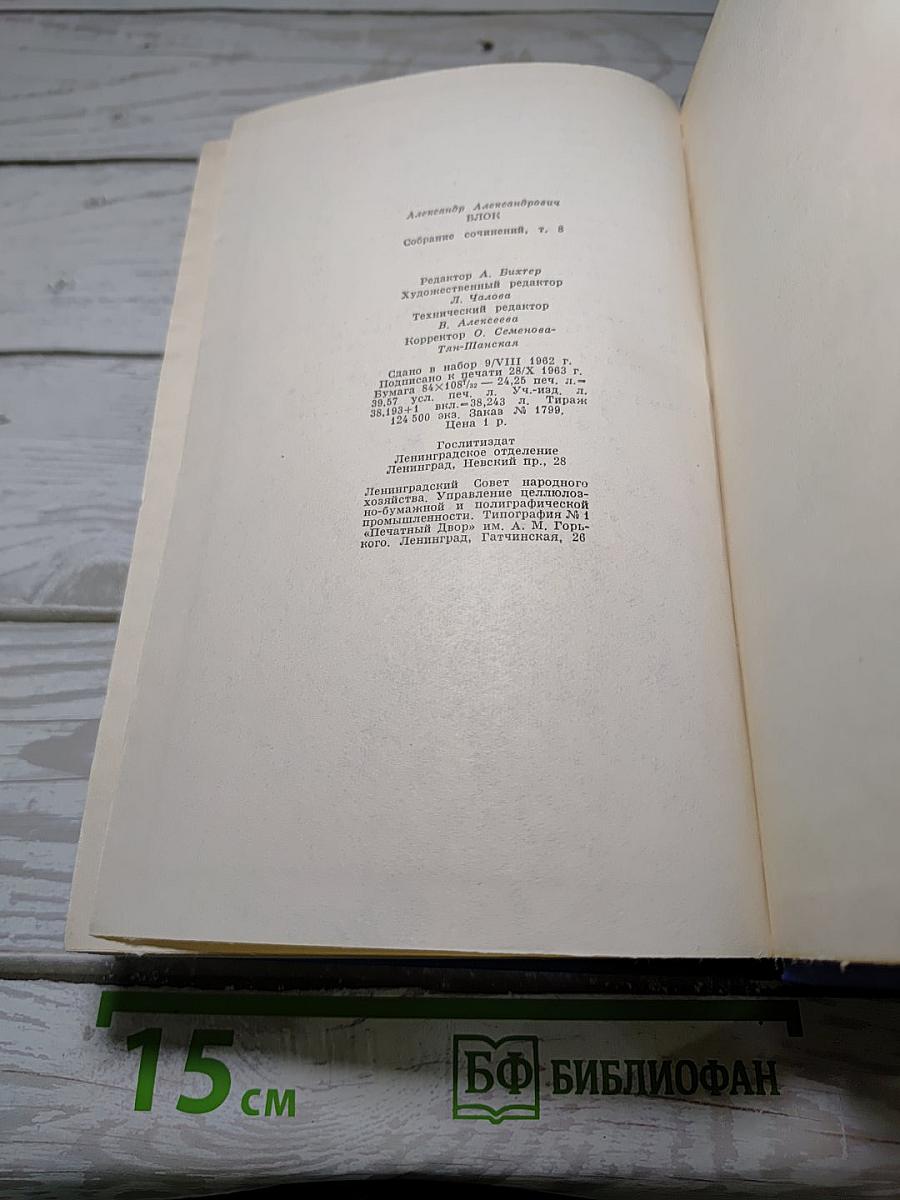 Собрание сочинений. Том Восьмой. Письма. 1898-1921
