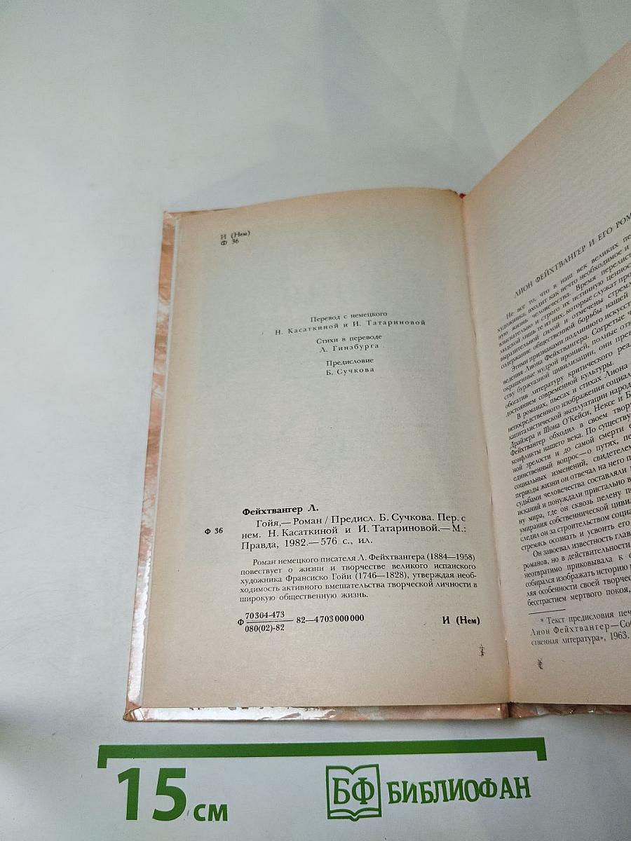 Гойя, или Тяжкий путь познания