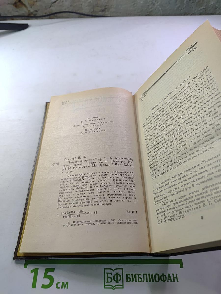 Избранная проза