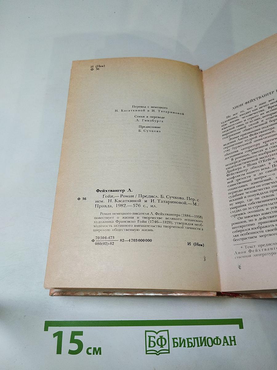 Гойя, или Тяжкий путь познания