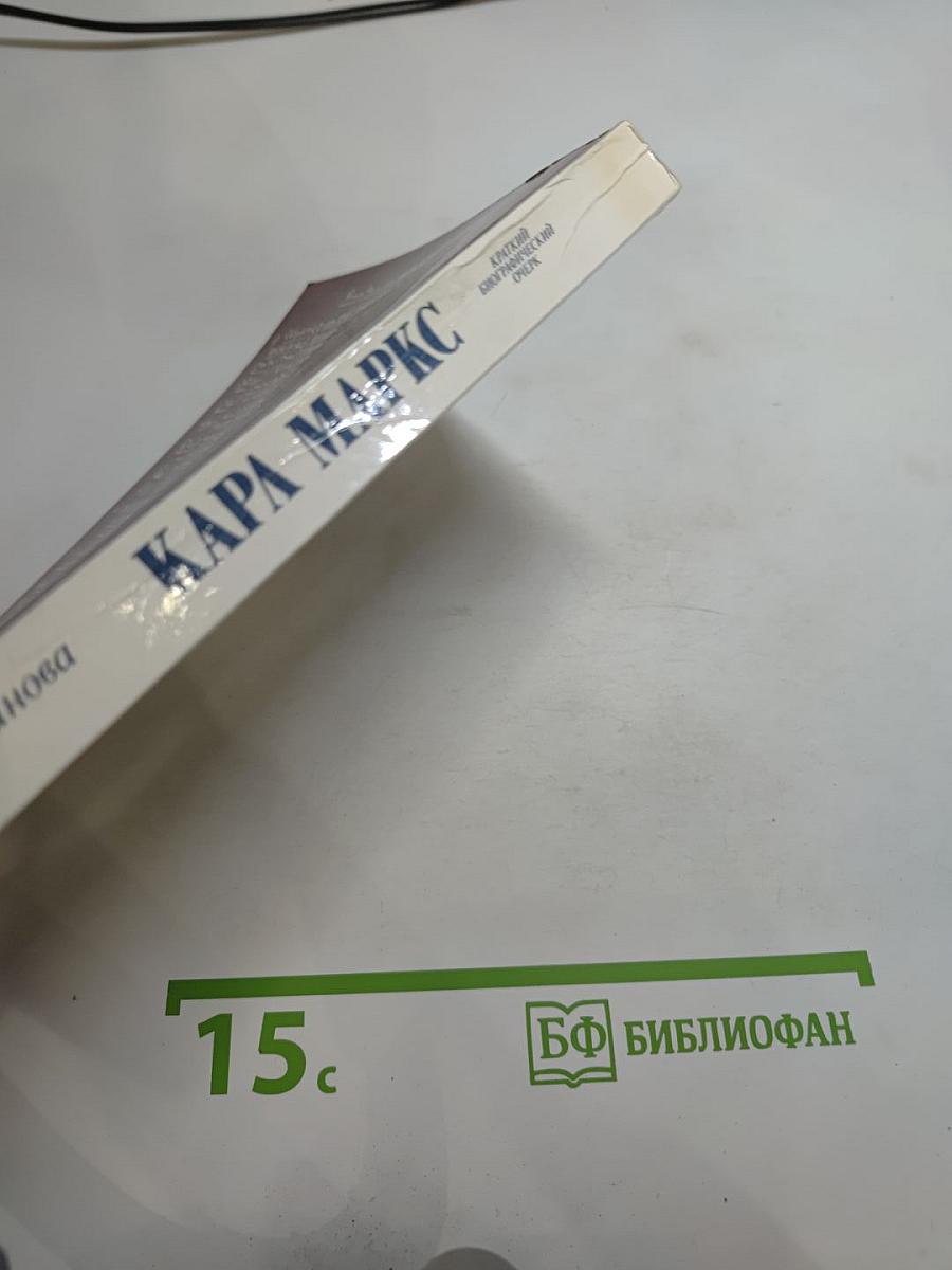 Карл маркс краткий биографический очерк