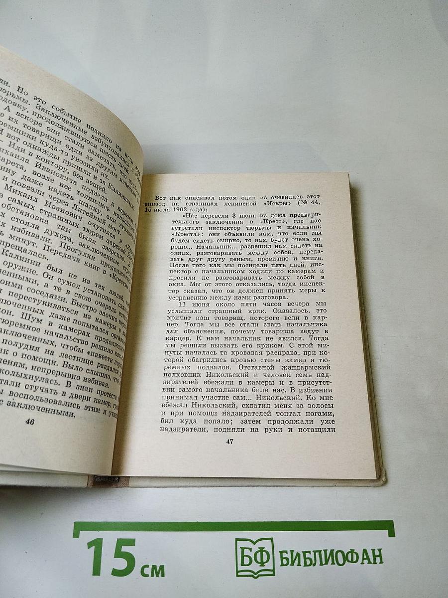 Калинин в Петербурге-Ленинграде