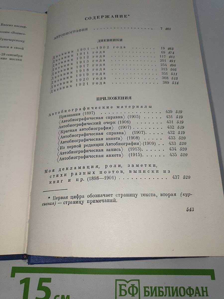 Собрание сочинений. Том седьмой: Автобиография. Дневники