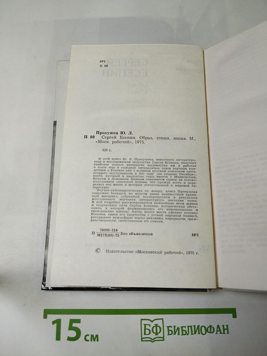 Сергей Есенин. Образ, стихи, эпоха