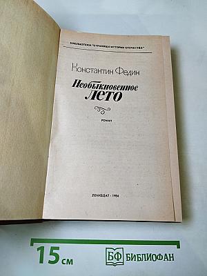Необыкновенное лето