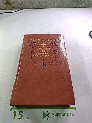 Зрелые годы короля Генриха IV