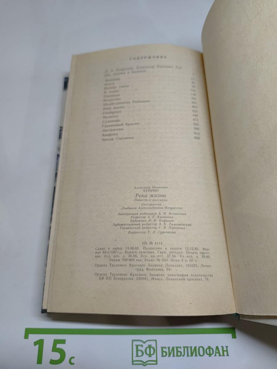 Река жизни: Повести и рассказы