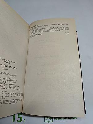 Необыкновенное лето