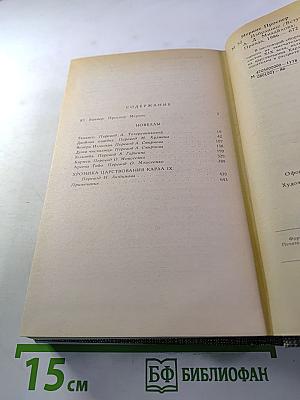 Избранное: Новеллы, Хроника царствования Карла IX