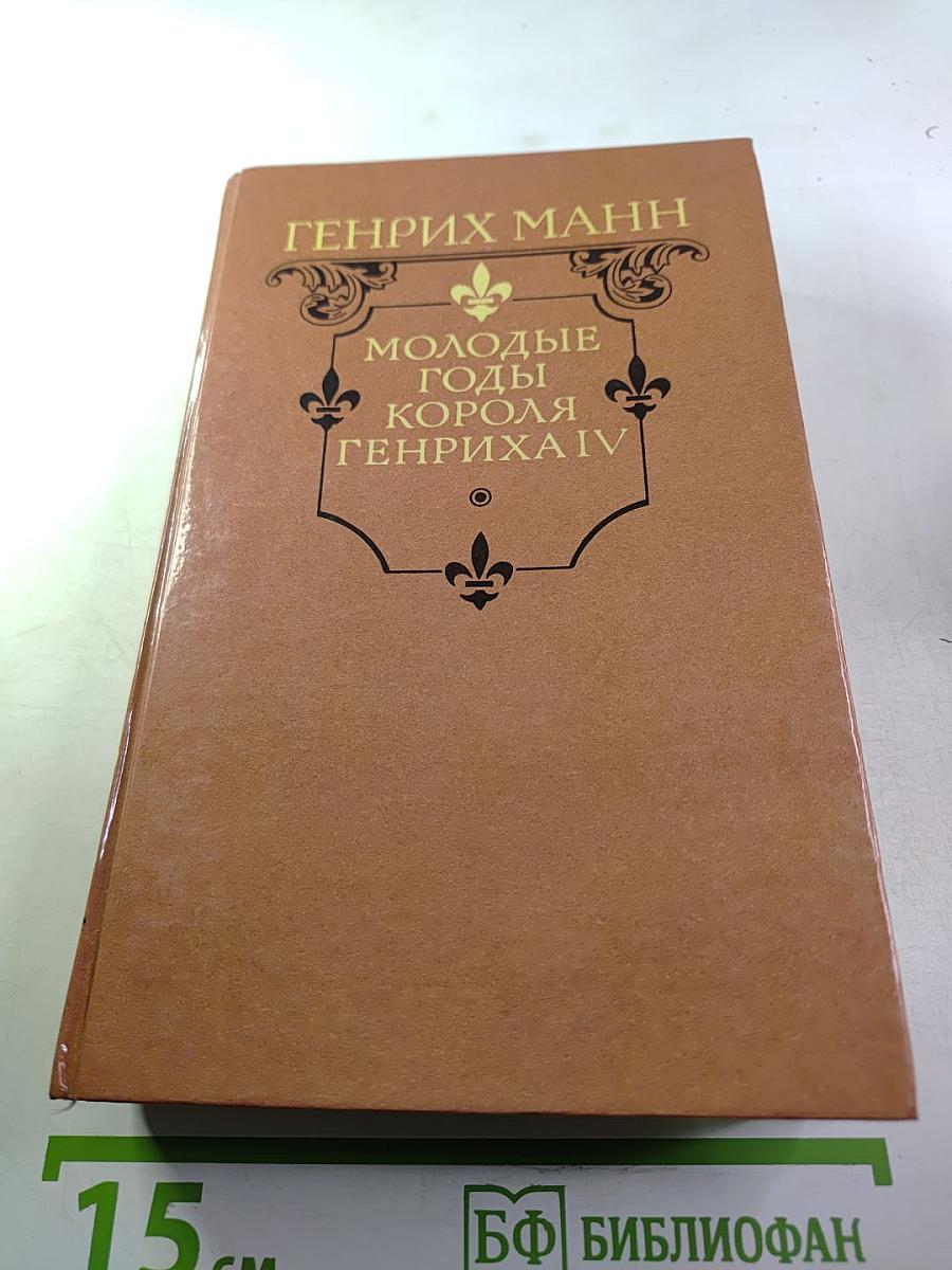 Молодые годы короля Генриха IV